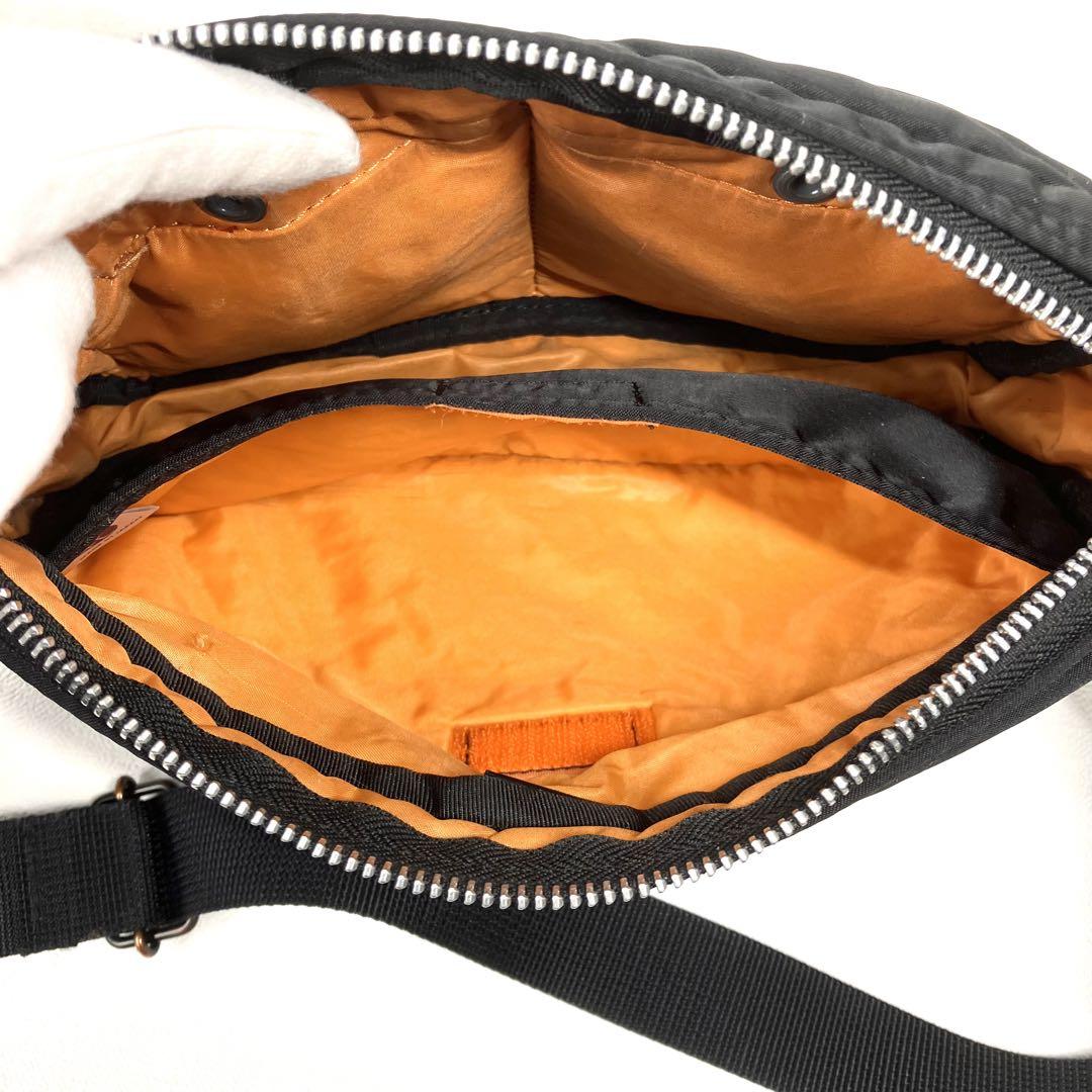【美品】PORTER TANKER タンカー　ウエストバッグ　ボディバッグ　BK