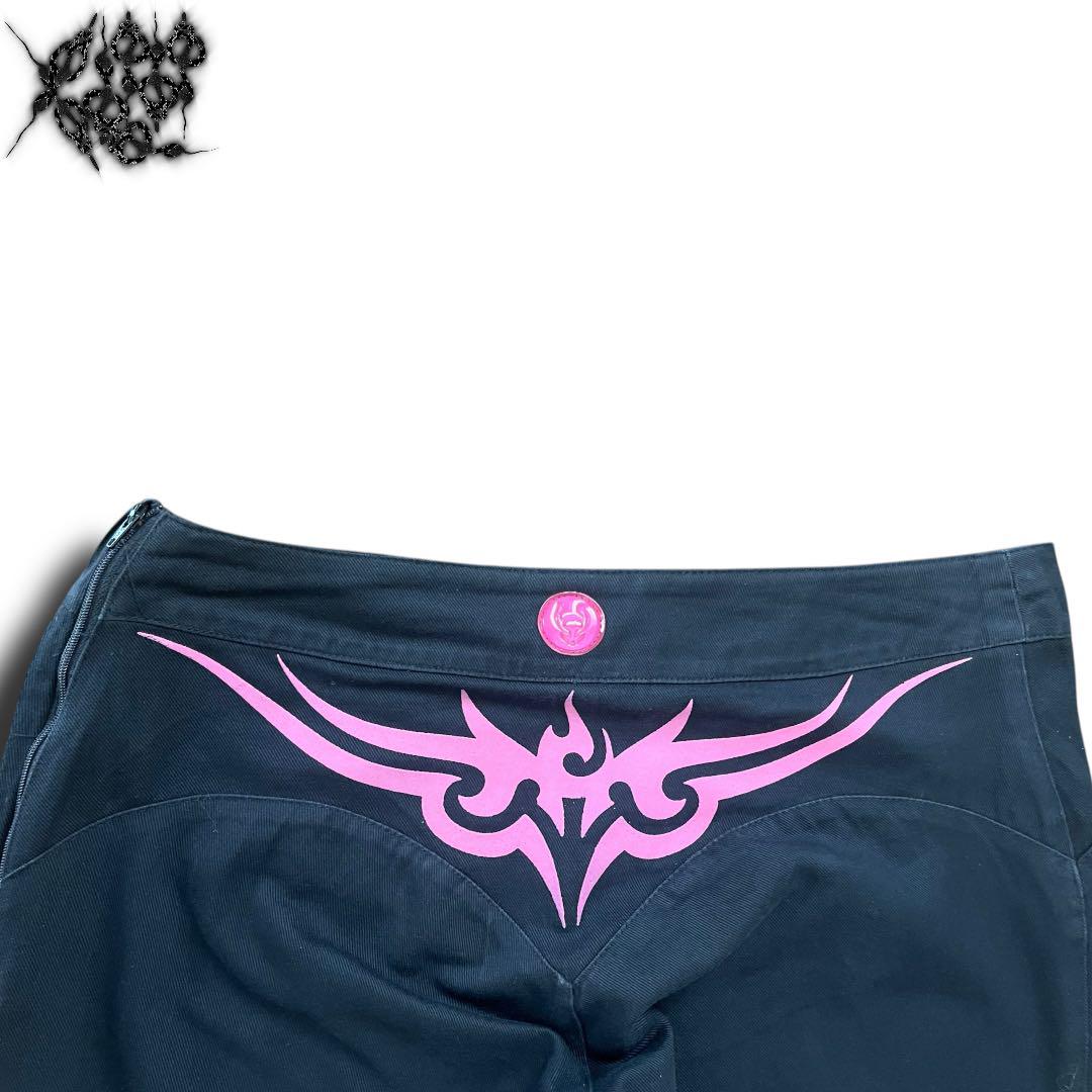 パンツ Cyberdog Pink Cyber Sigilism Flare Pants
