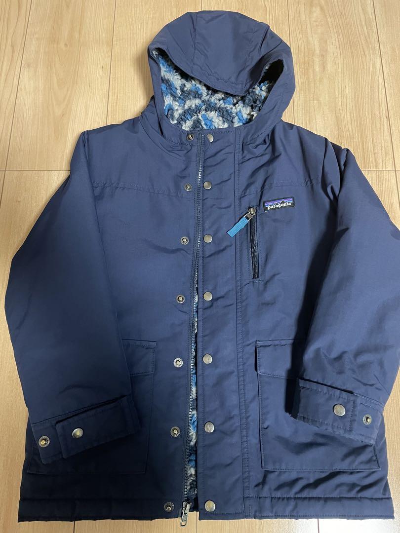 patagonia インファーノ ジャケット キッズ S ネイビー