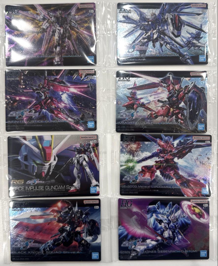 【かたみみ】ガンプラパッケージアートグミ　全種セット　フルコンプセット