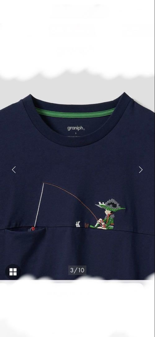 【新品】グラニフ　Sサイズ HUNTER×HUNTER ゴン　Tシャツ　刺繍