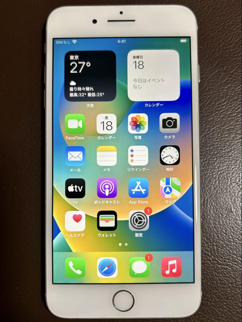 iPhone8 Plus 64GB 中古品 バッテリー最大容量100%