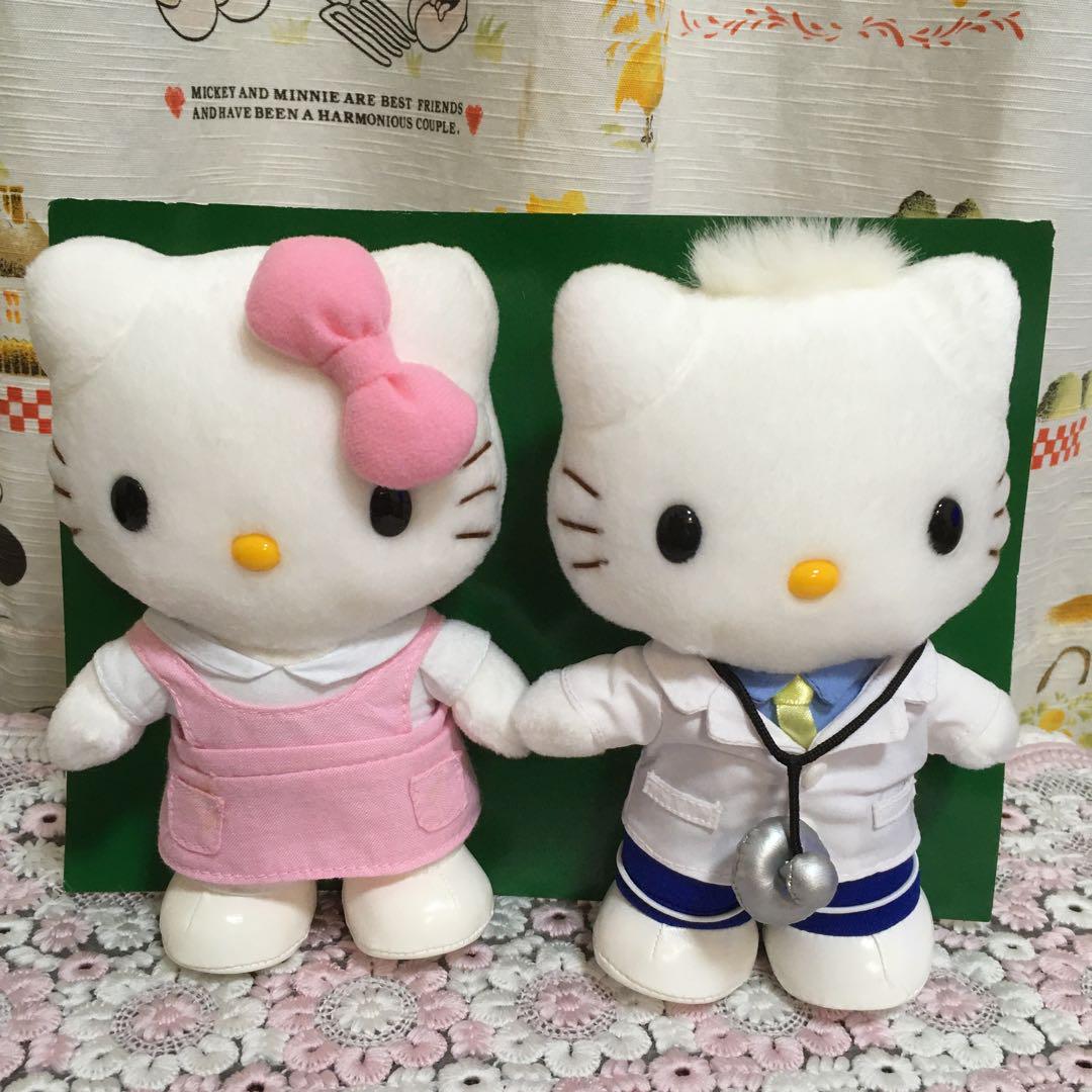 サンリオ ハローキティ ダニエル ナース ドクター ぬいぐるみ