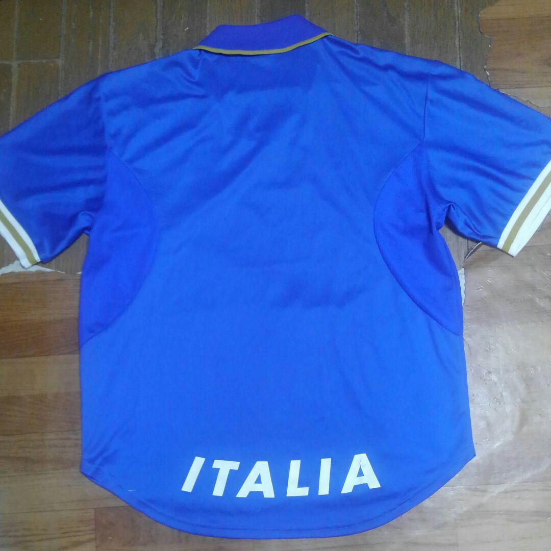 NIKE1996-1997ヴィンテージITALIAイタリア代表サッカーシャツL青
