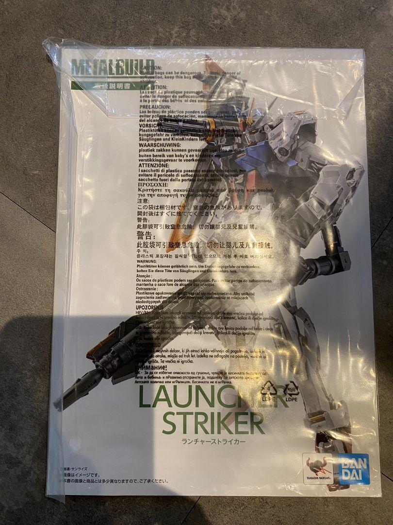バンダイ　メタルビルド ランチャーストライカー　魂ウェブ　ガンダム