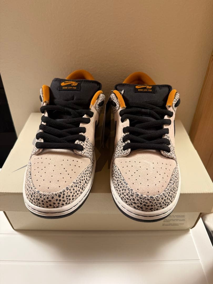 【新品】Nike SB Dunk Low Pro Electric Safari
