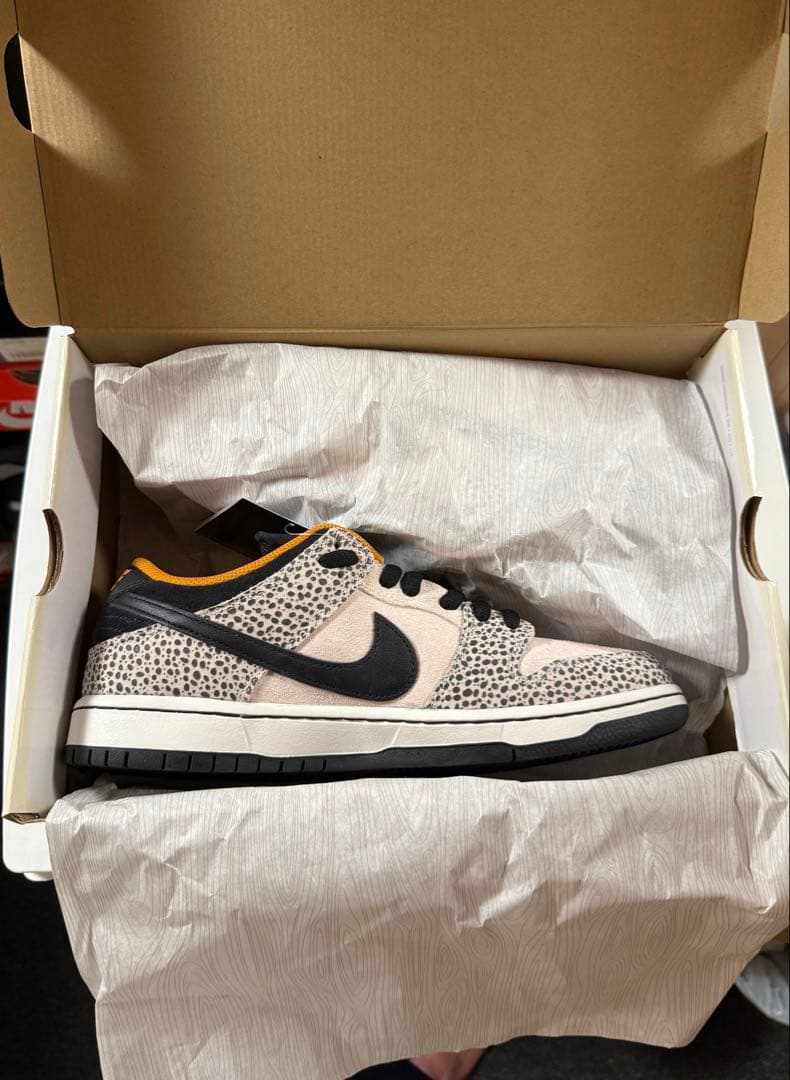 【新品】Nike SB Dunk Low Pro Electric Safari