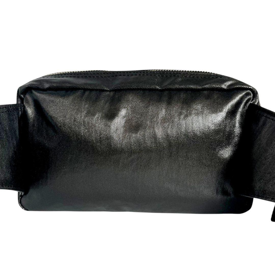 未使用✨ポーター SHINE ボディバッグ ウエストバッグ PVC 斜め掛け 黒 未使用✨ポーター SHINE ボディバッグ ウエストバッグ PVC 斜め掛け 黒