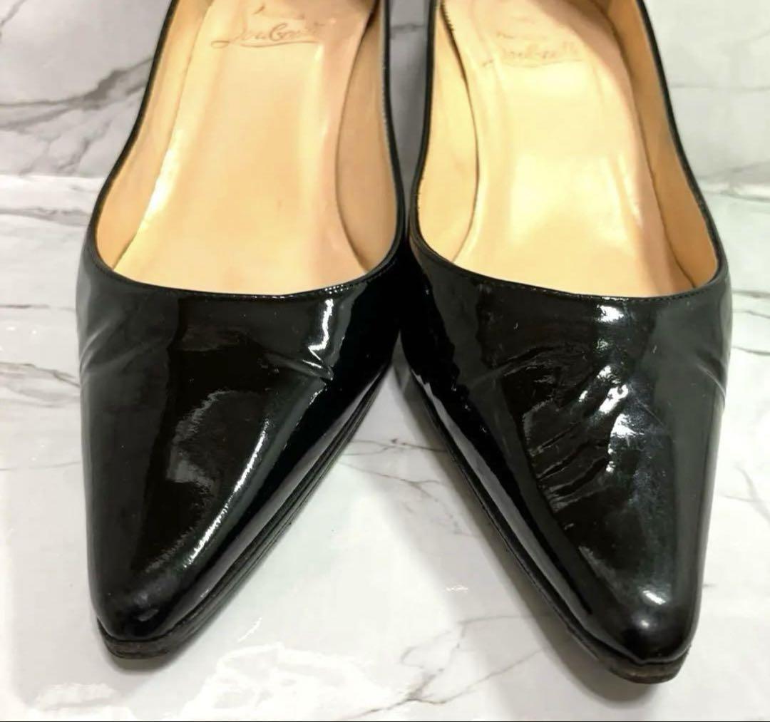 美品Christian Louboutinクリスチャンルブタンレッドソール