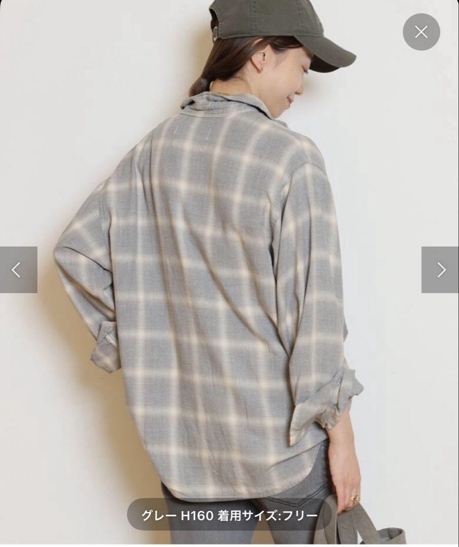 MUSE DeuxiemeClass レミレリーフ　チェックシャツ