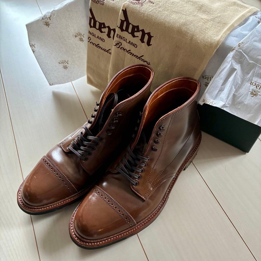 ALDEN D8840HC ラベロコードバン ブーツ 8D オールデン