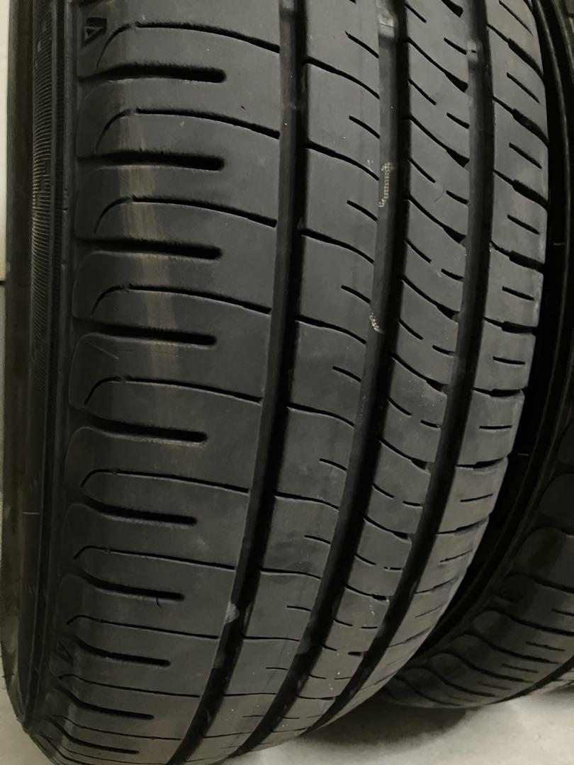 残り溝たっぷり！　195/65R15サマータイヤ4本セット　ダンロップエナセーブ