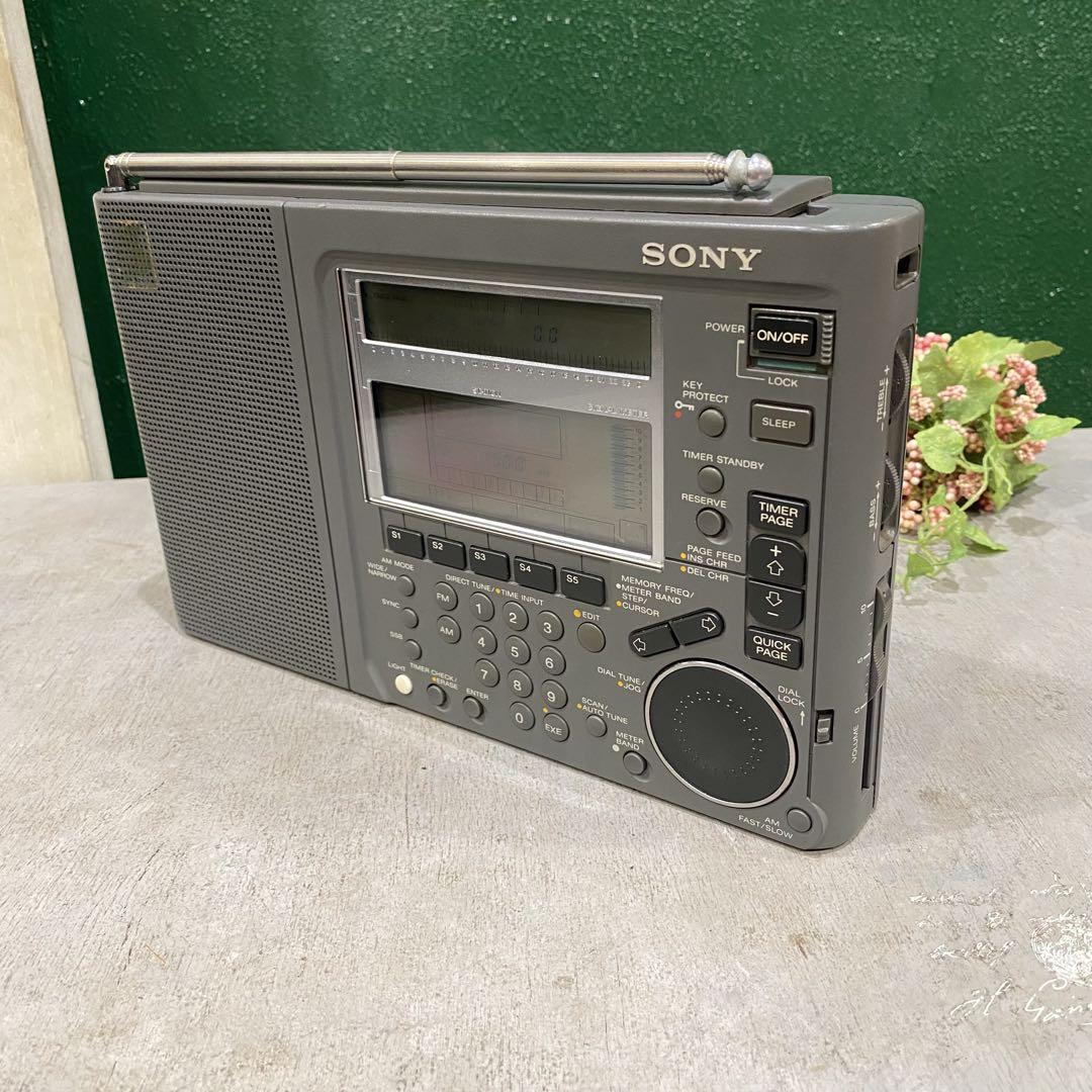 SONY ICF-SW77 短波ラジオ 希少 SONY ICF-SW77 短波ラジオ ソニー 当時物 レア ジャンク