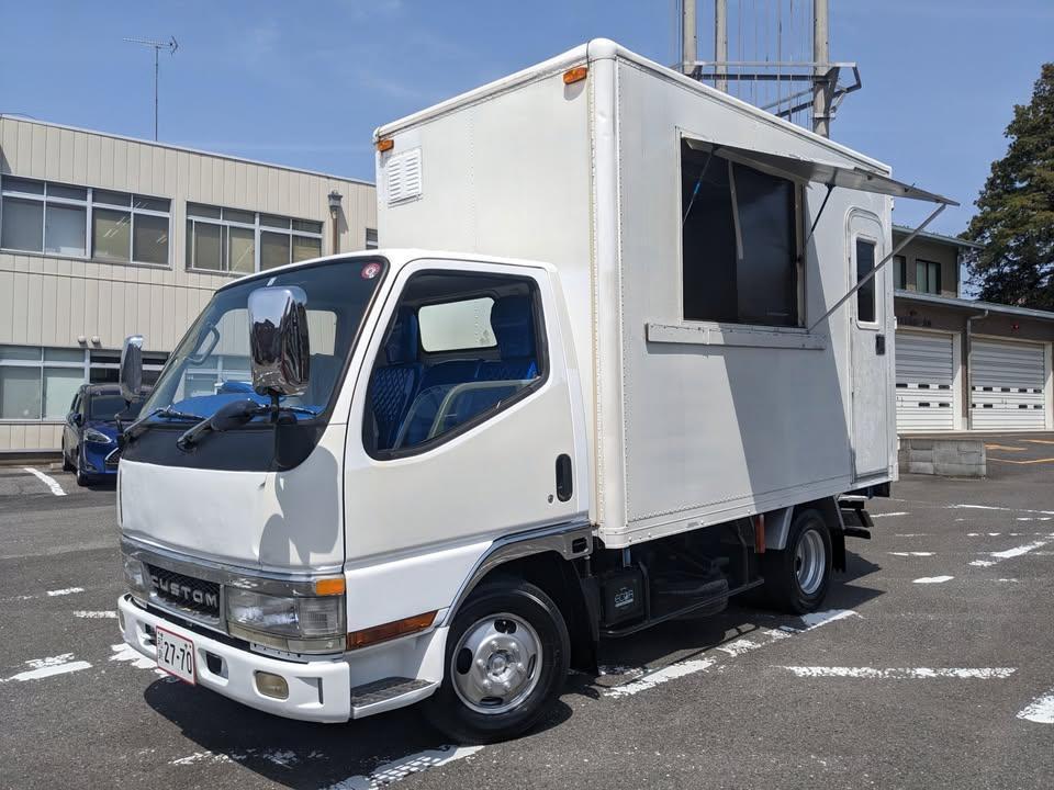 キッチンカー!本格的!加工車公認車検付き!即乗り!低走行6万㌔!NOXPM適合!パーツ