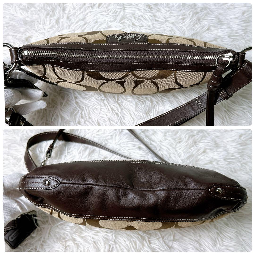 極美品✨コーチ ワンショルダーバッグ 2way シグネチャー チャーム
