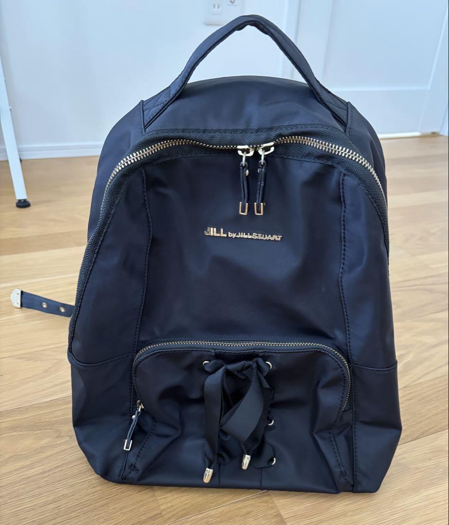 【美品】JILL by JILLSTUART コンフォートバックパック　ブラック