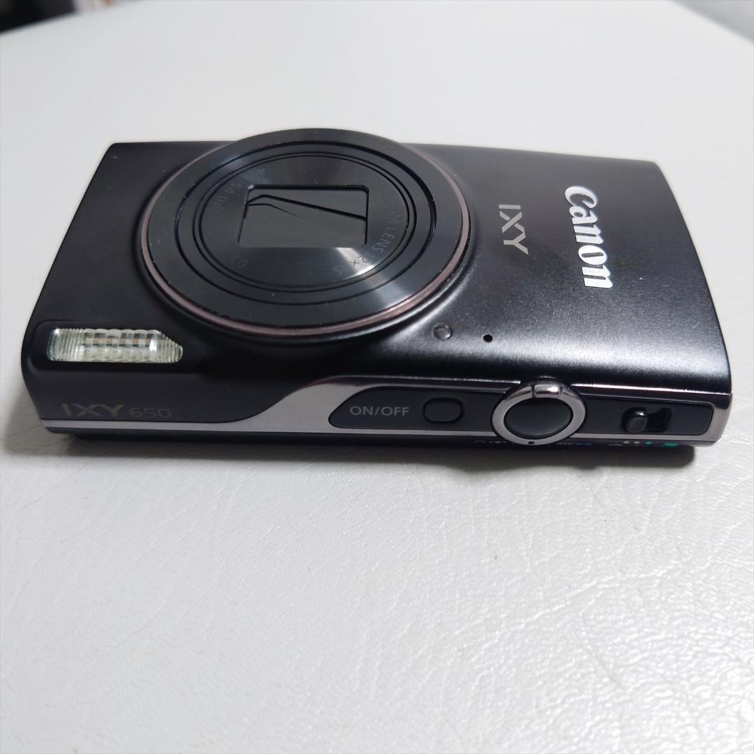 Canon IXY 650 コンパクトデジタルカメラ ブラック
