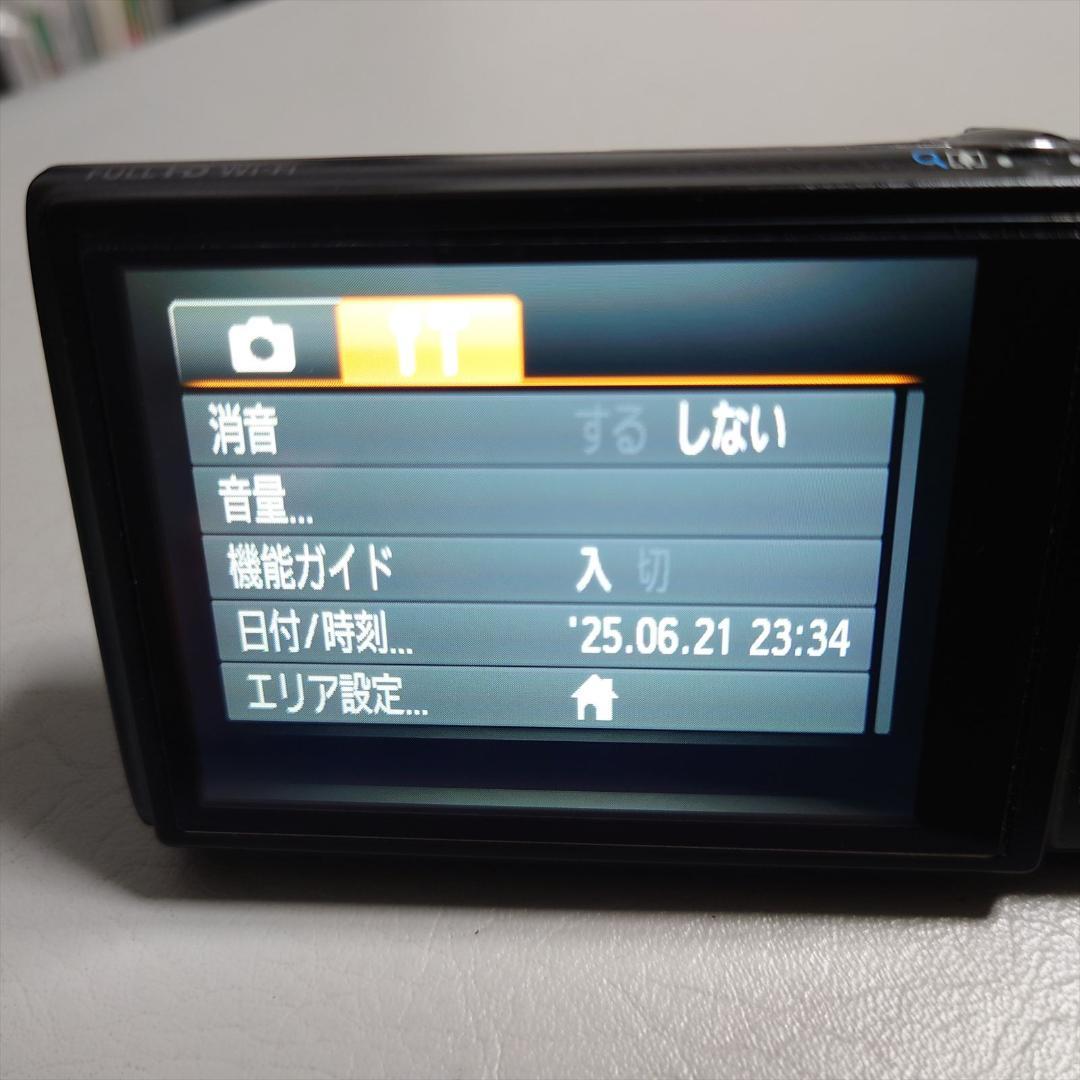 Canon IXY 650 コンパクトデジタルカメラ ブラック