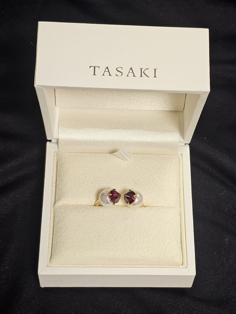 TASAKI リファインド リベリオン シグネチャー ガーネット リング