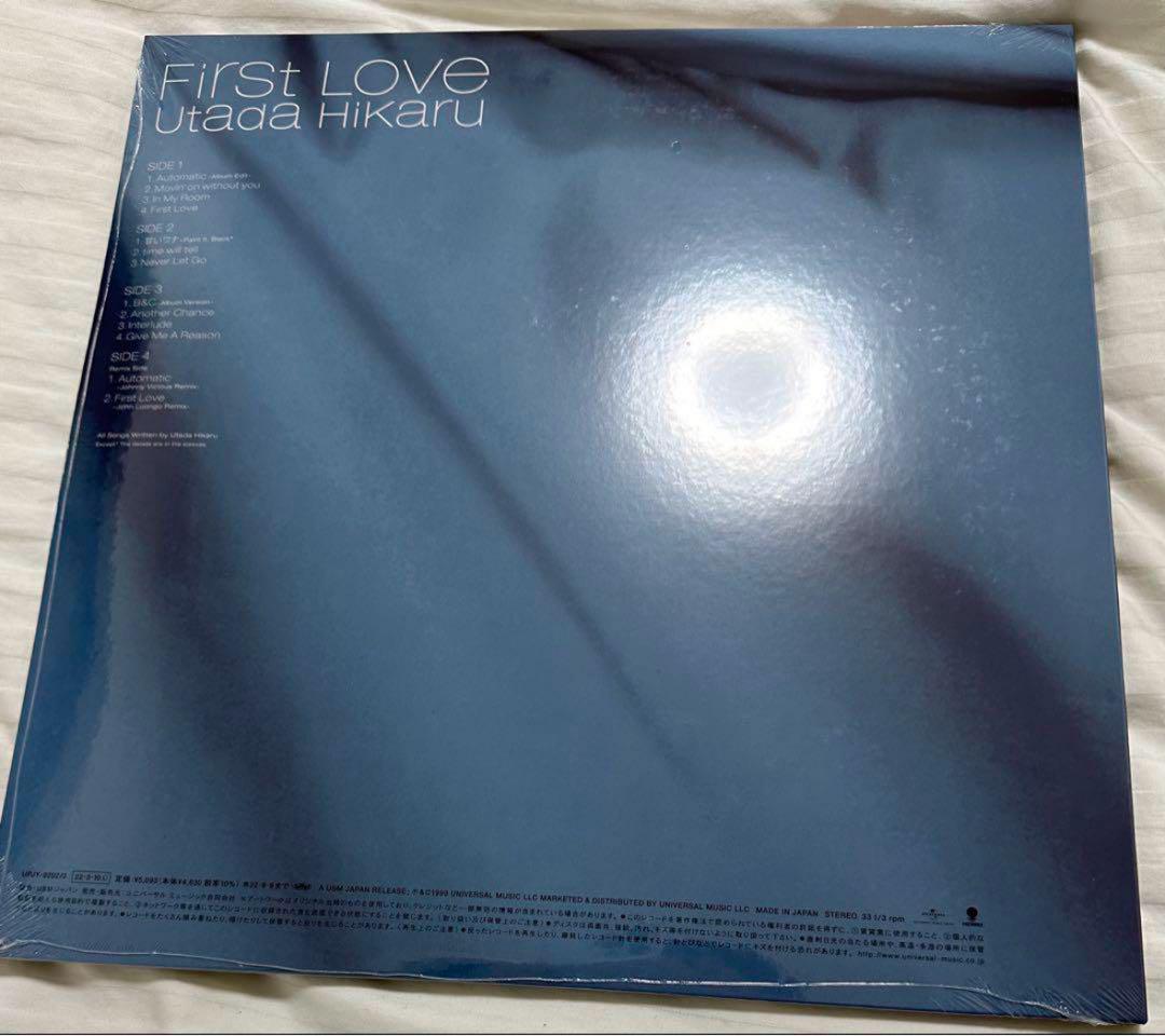 【新品未開封】宇多田ヒカル FIRST LOVE 生産限定重量盤2枚組　特典付き LP盤】宇多田ヒカル/First Love：生産限定/重量盤（アナログ