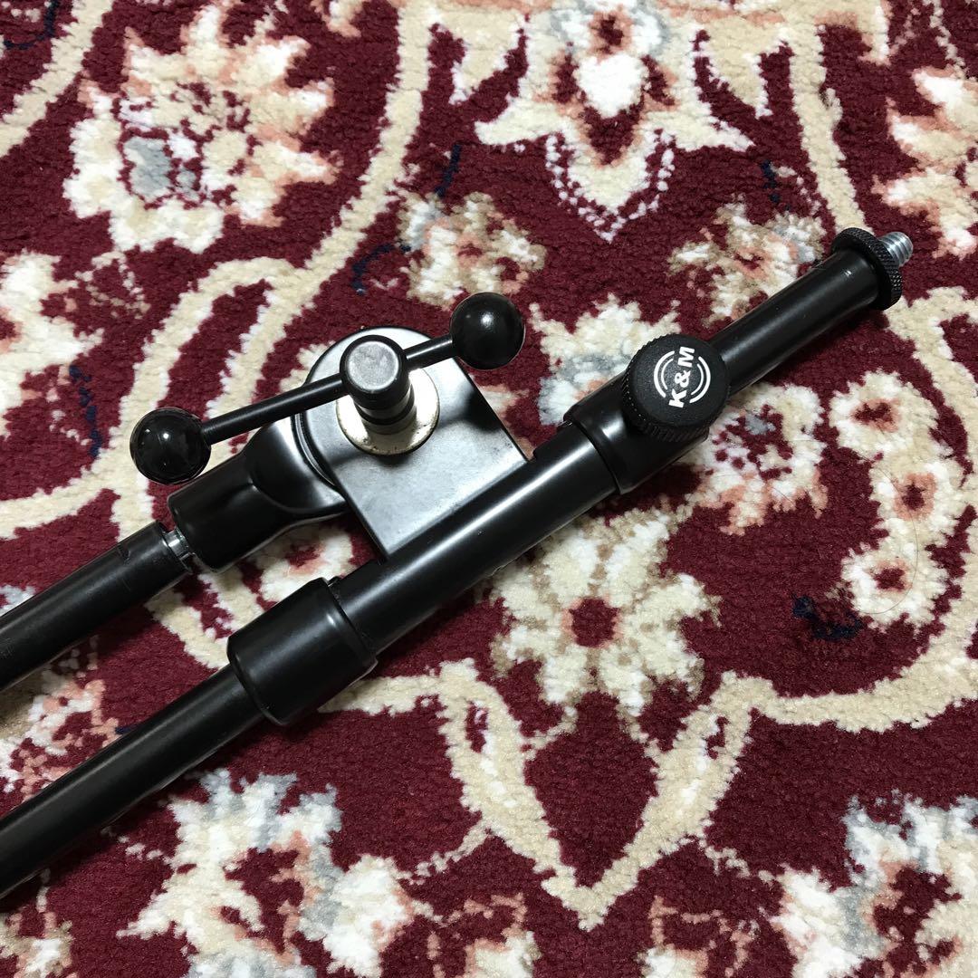 K＆M スピーカースタンド ライトスタンド 三脚 マイクスタンド ドイツ製
