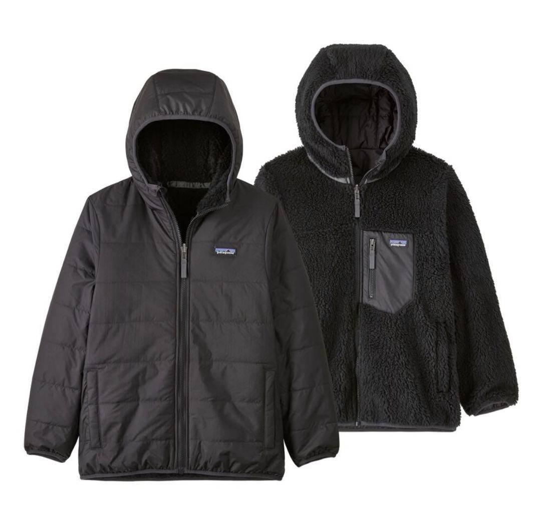 パタゴニアXXL 新品 INBK キッズ リバーシブル レディフレディ フーディ-