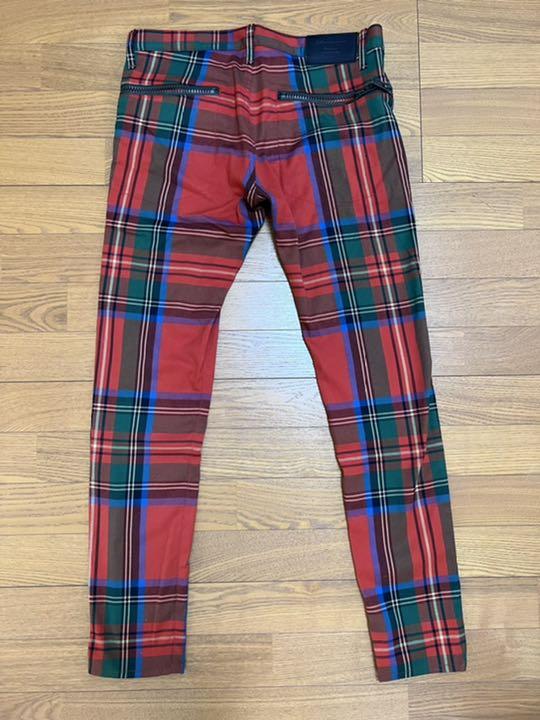 Undercover チェックパンツ hDVeR-m33303848845 18ss 大特価新作