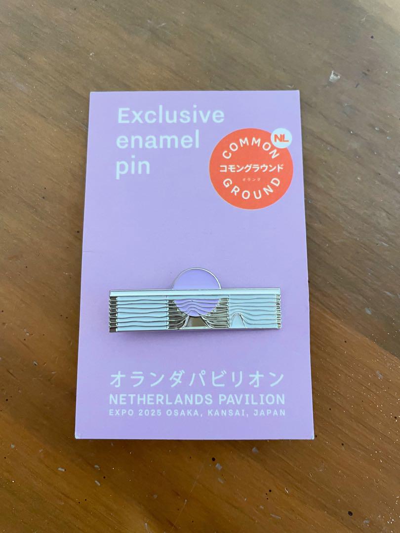 超レア非売品！大阪・関西万博2025 オランダパビリオン　ピンバッジ