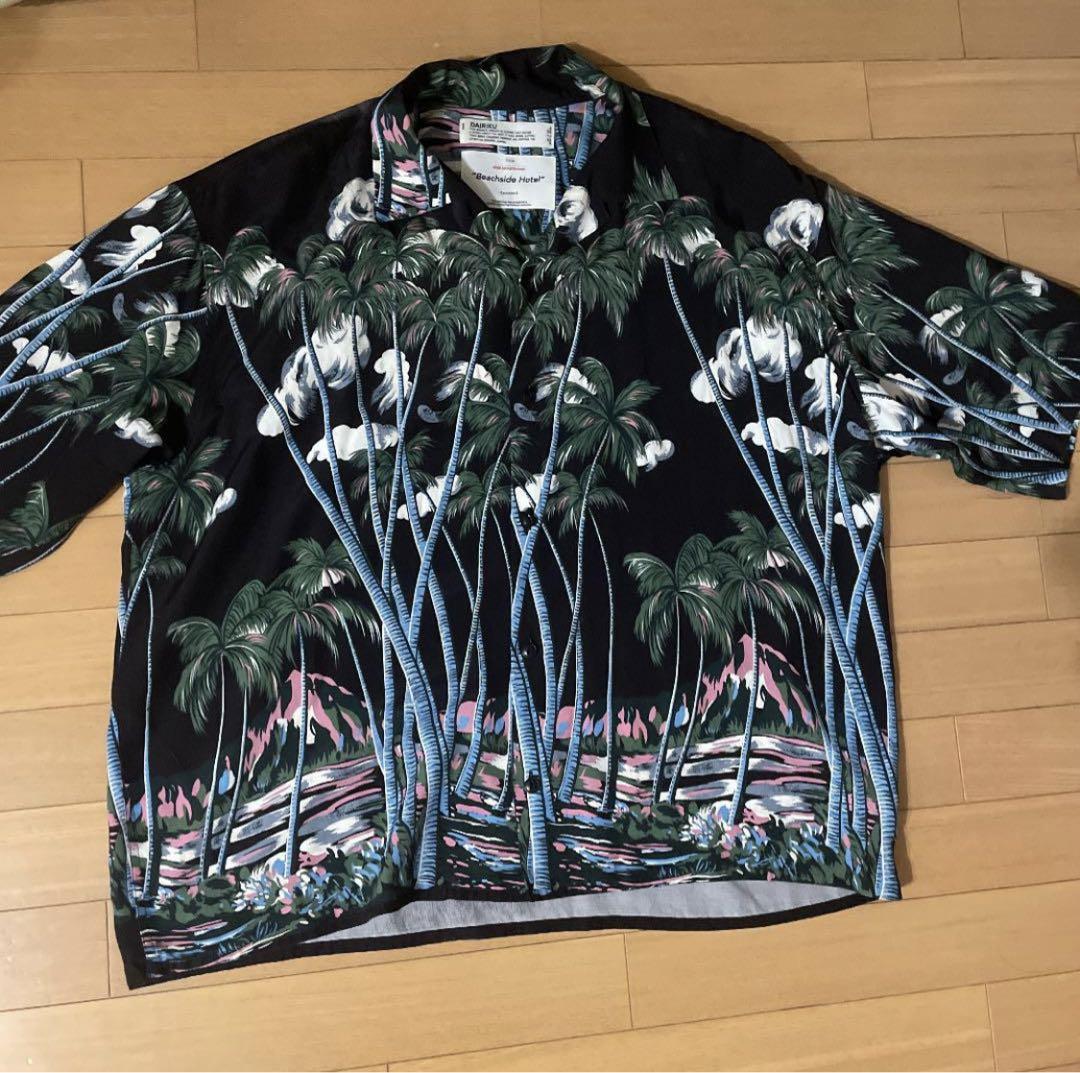 DAIRIKU 20ss Lieu別注 アロハシャツ 黒