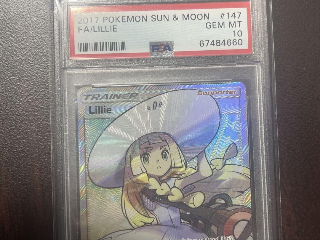 帽子リーリエ SR 英語版　PSA10