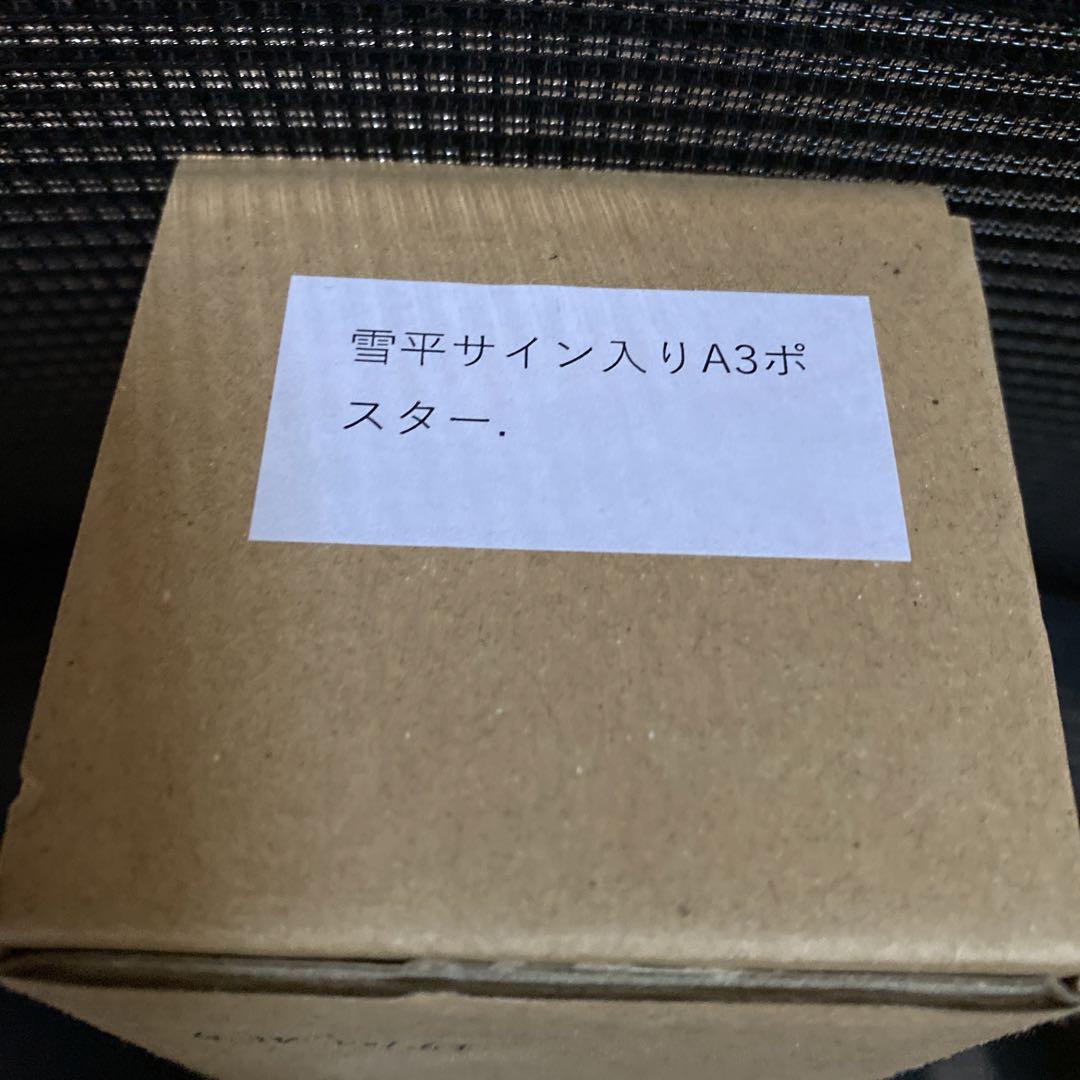 雪平莉左 直筆サイン入り クリアアクリルアートA3サイズ 特典B2ポスター付き 直筆サイン入りチェキ】 雪平莉左 抽選プレゼント 漫画アクション