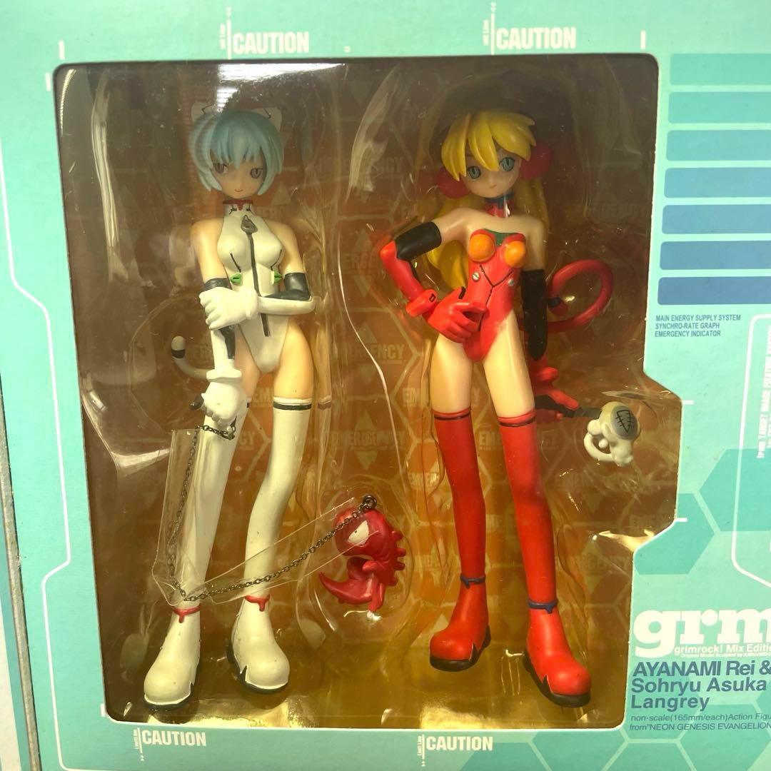 【希少】海洋堂　アスカ＆レイ grimrock! グリムロック　フィギュアセット