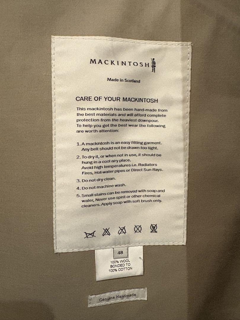 Mackintosh ゴム引きコート