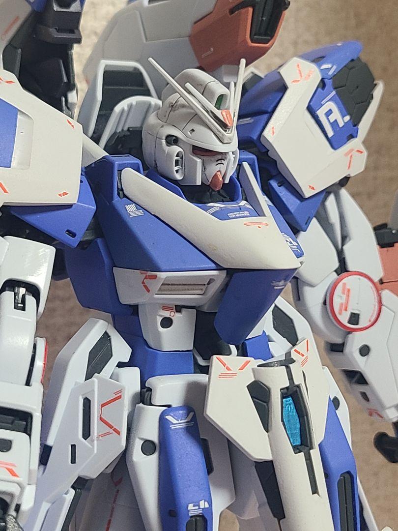 MGバンダイV2アサルトバスターガンダム塗装済み完成品