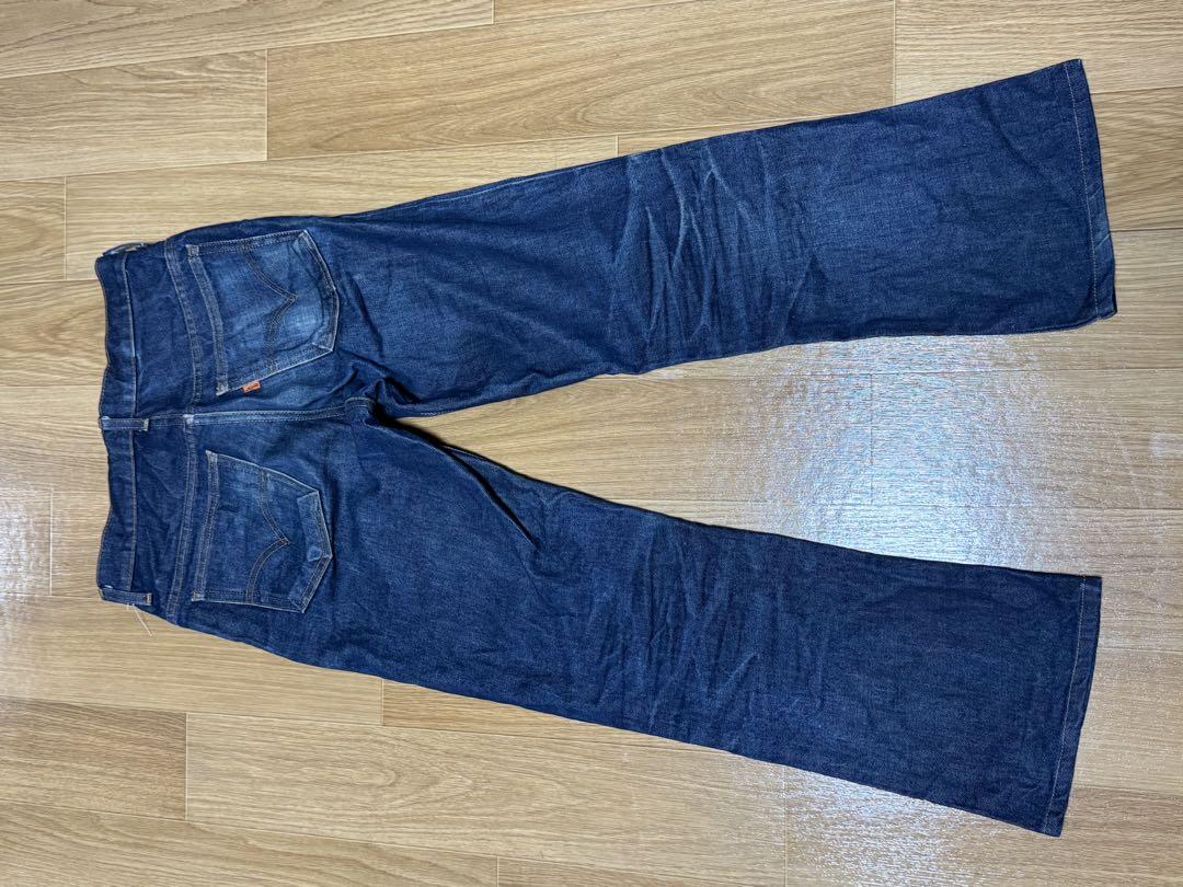 Levi's ダークブルー ブーツカット　オレンジタブ