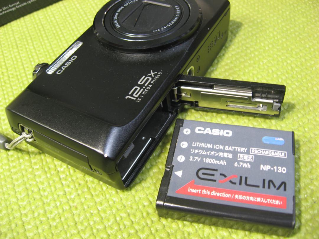 【完動美品】カシオ EXILIM EX-H30 ブラック コンパクトデジカメ