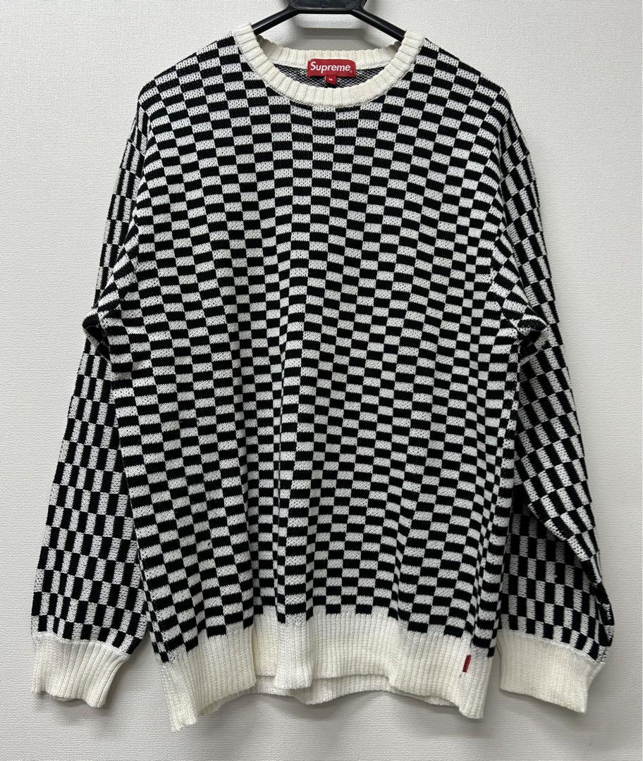 トップス SUPREME 20SS Back Logo Sweater White M