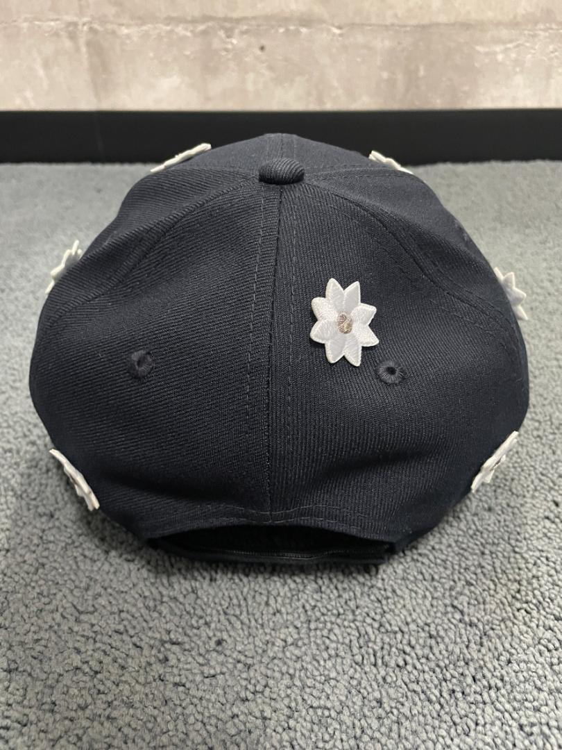 nickgear 3D Flower cap ネイビー9Forty
