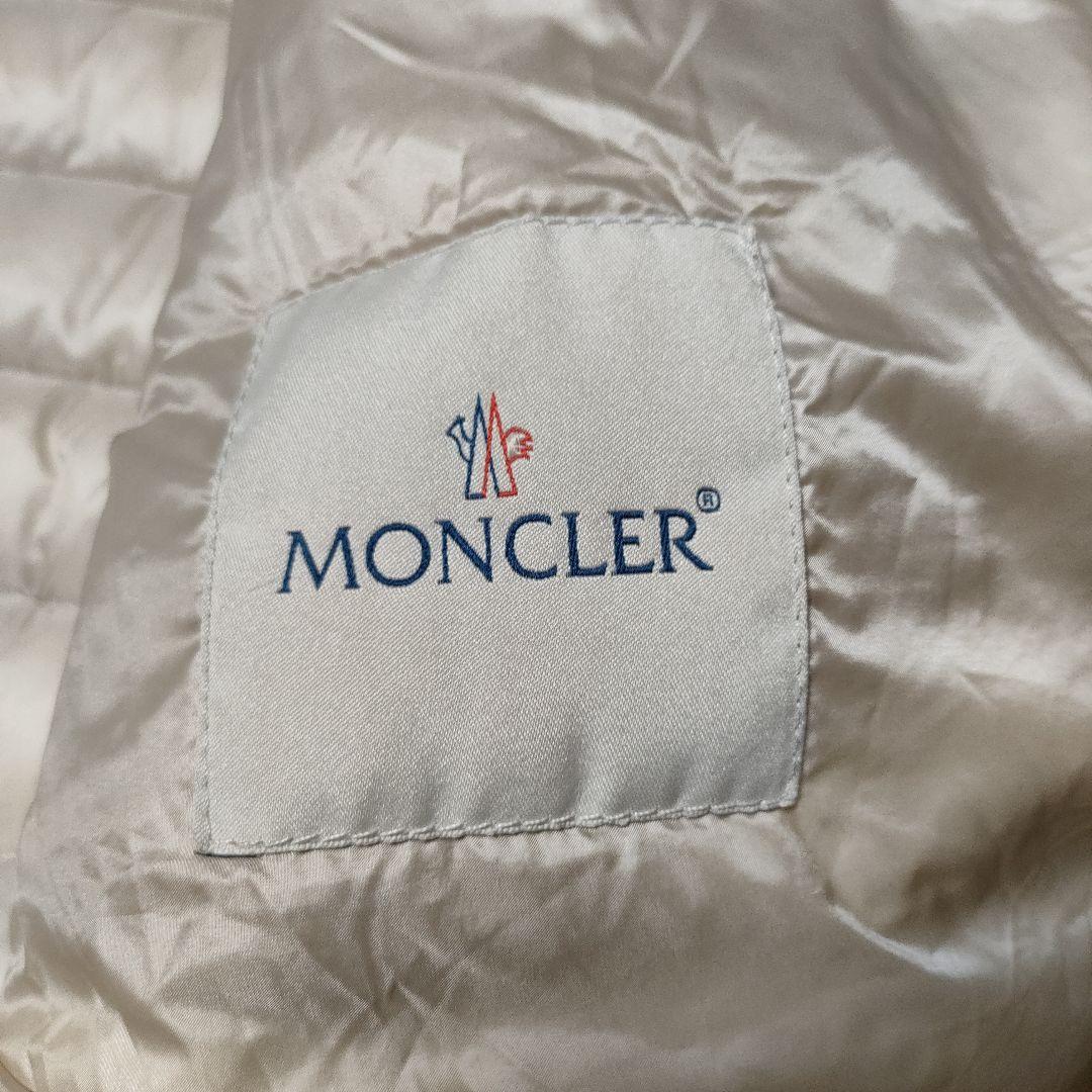 MONCLERモンクレール ベージュライトダウンコートANIKA　1