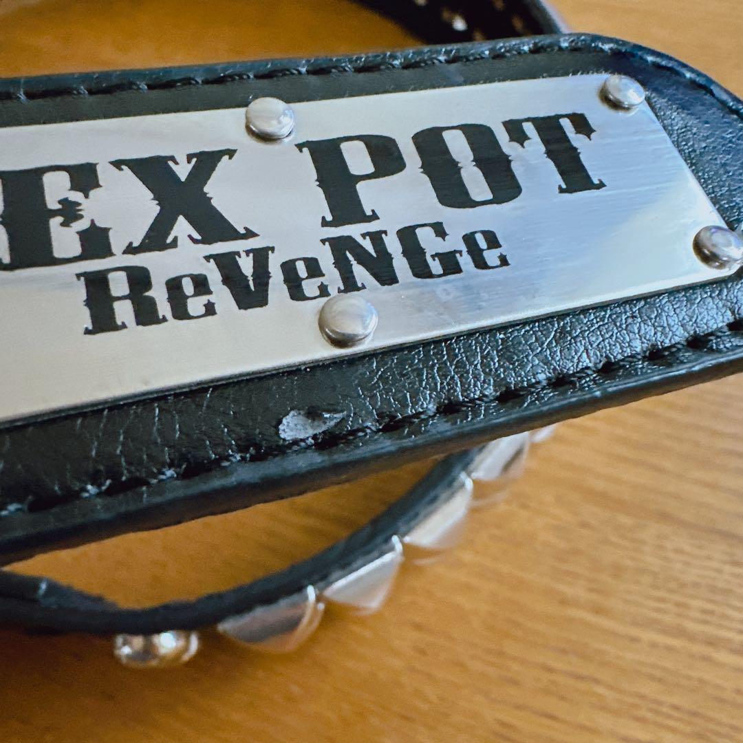 SEX POT ReVeNGe スカルベルト　セックスポットリベンジ　スタッズ SEX POT ReVeNGe - SEXPOT スタッズベルトの通販 by しゅー's