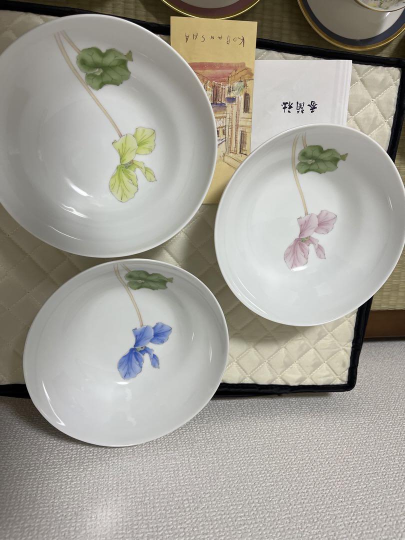お値下げ中 香蘭社 Koransha お皿 皿 プレート 5枚 キッチン・食器