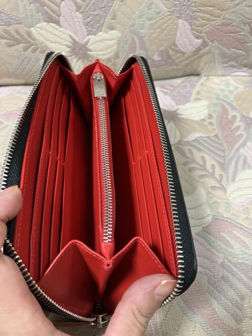 Louboutin 長財布 黒 レザー