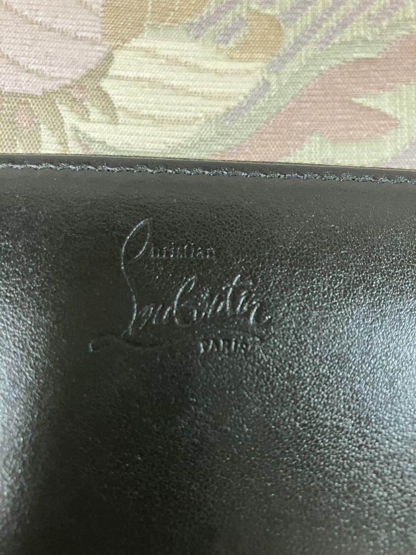 Louboutin 長財布 黒 レザー