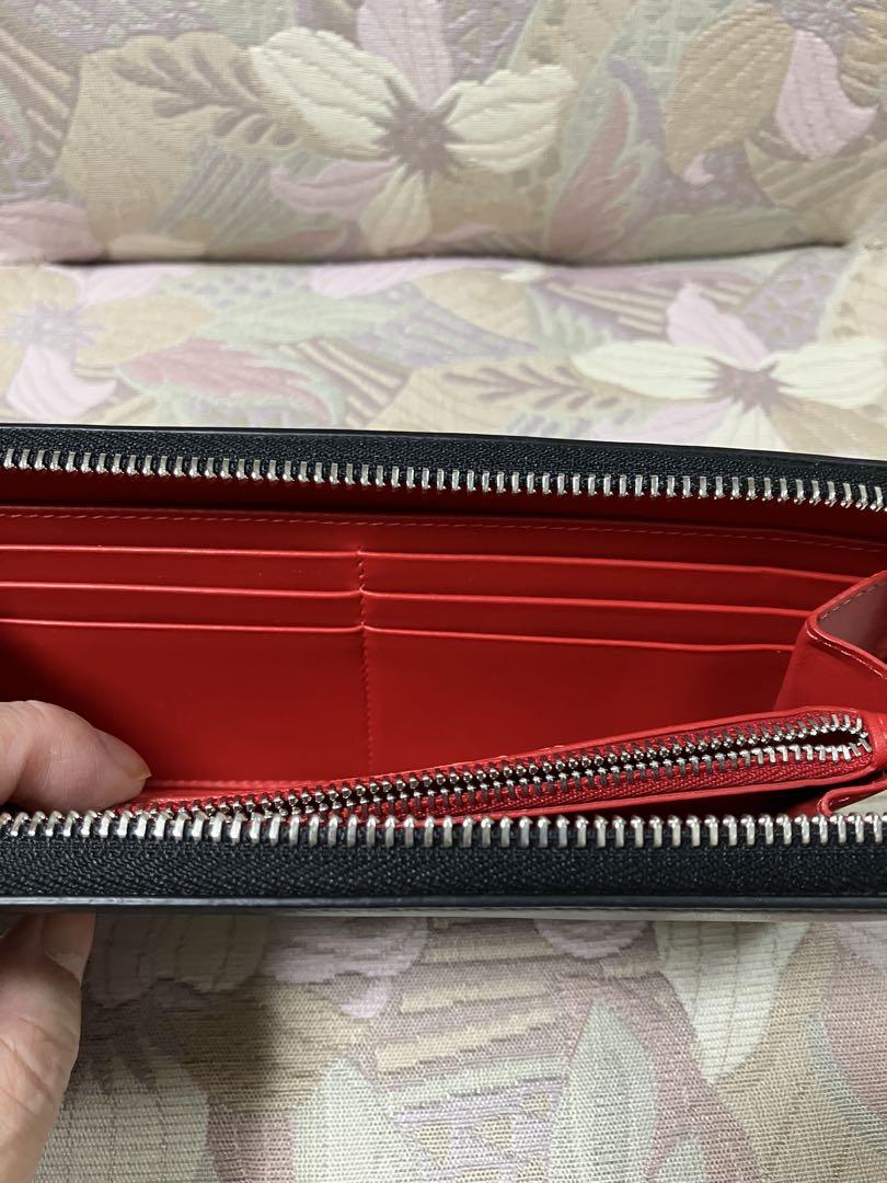 Louboutin 長財布 黒 レザー