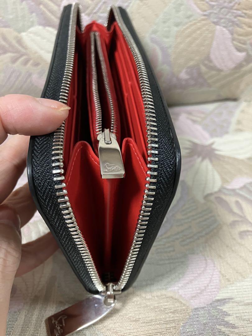 Louboutin 長財布 黒 レザー