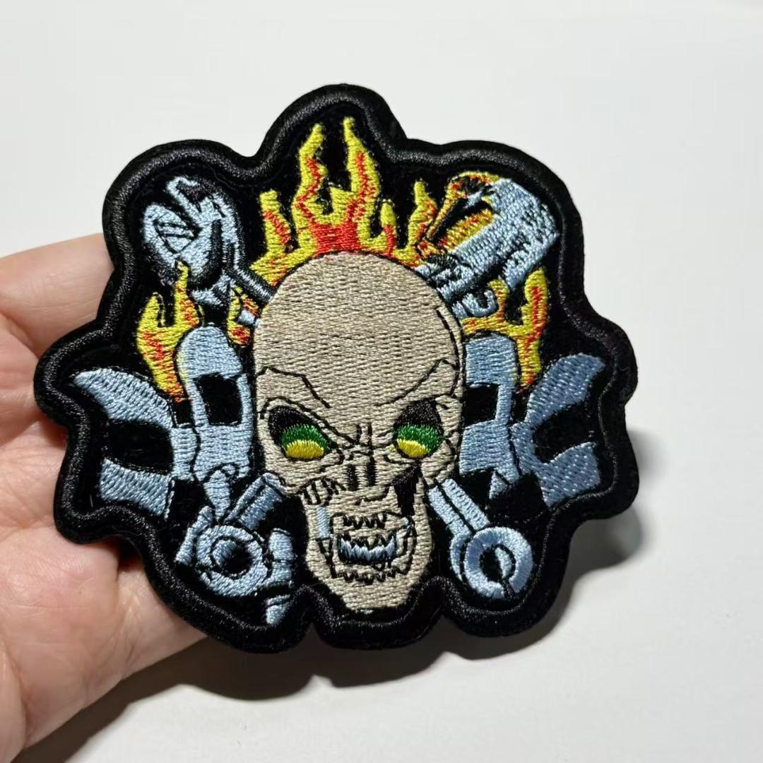 Japanese スカジャン 限定販 スカル刺繍 美顔 Y2K Hiphop Japanese スカジャン 限定販 スカル刺繍 美顔 Y2K Hiphopセー
