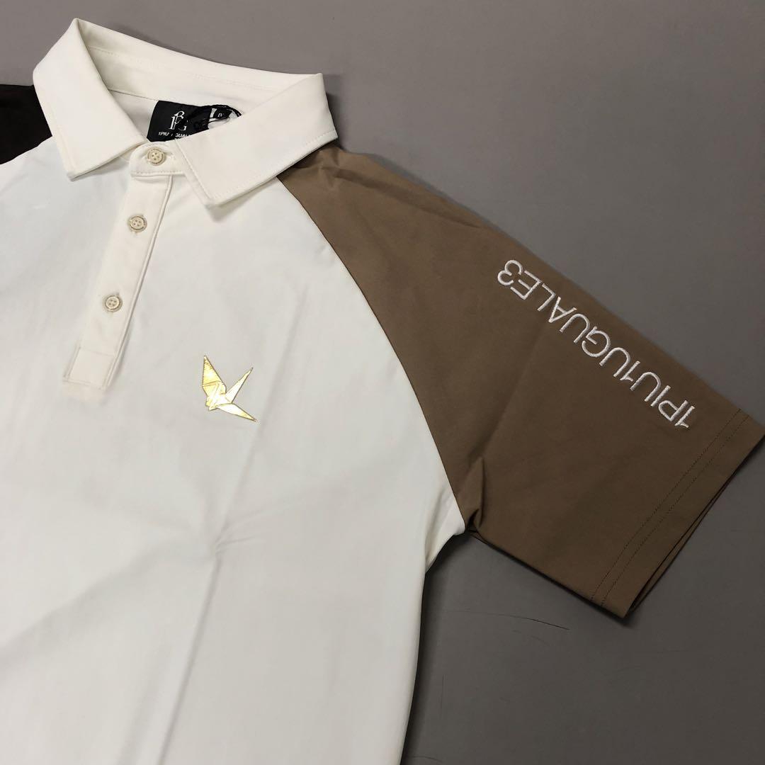 未使用品★ウノピュウ RAGLAN SLEEVE S/S POLO メンズ M