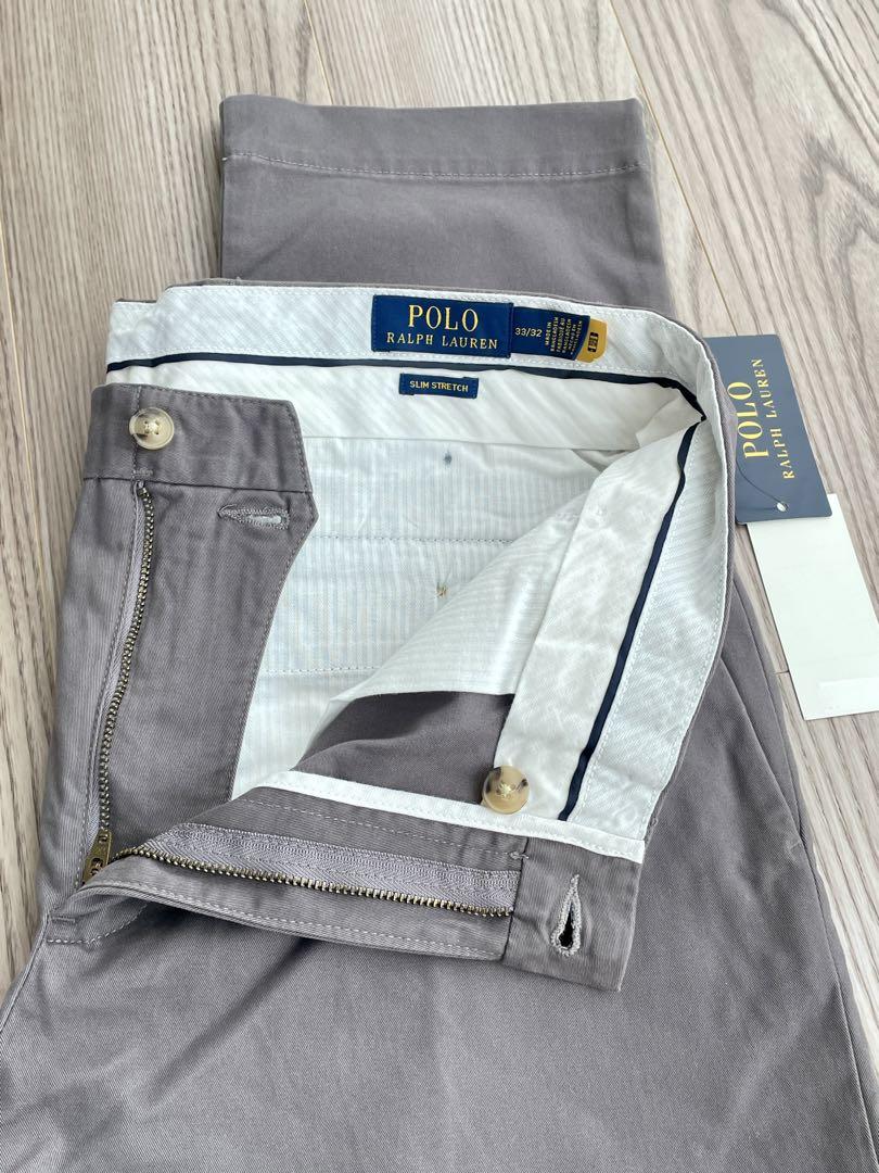 新品POLO RALPH LAURENストレッチ スリム フィット チノ パンツ