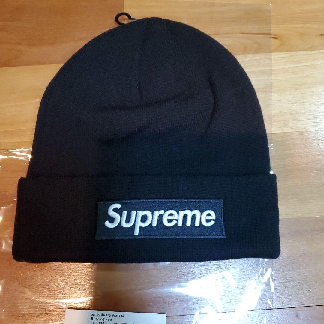 ブラック系最終値下げSupreme New Era Box Logo Beanie 21fw ニット ...