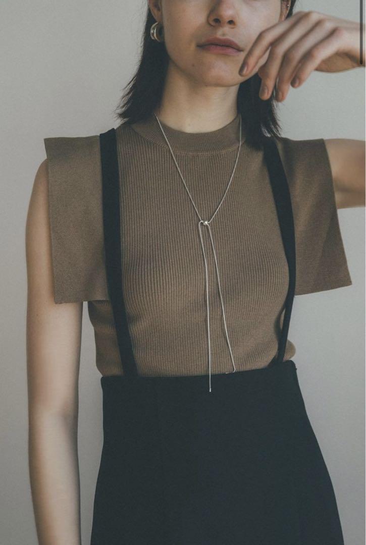 CLANE スクエアスリーブニット - SQUARE SLEEVE KNIT